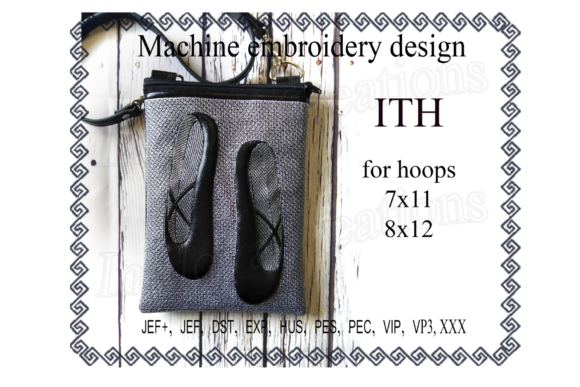 Ballet Shoe Letter Zip Bag: ITH Holiday Review