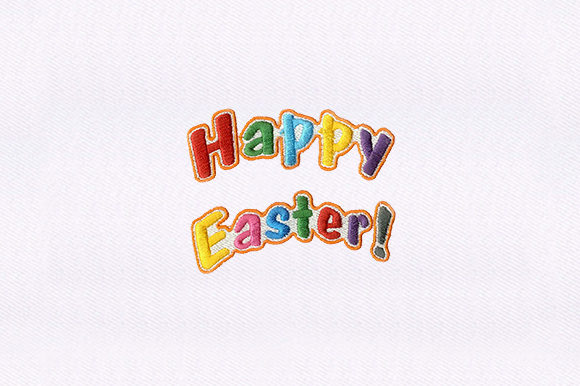 Colorful Happy Easter: A Seasonal Embroidery Review