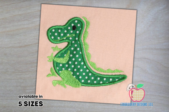 Crocodile Dragon Applique: A Business Merch Review