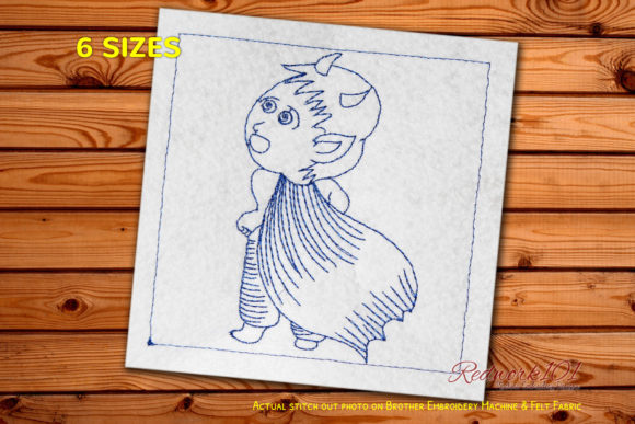 Devil with Cape Bluework: An Etsy Seller Review