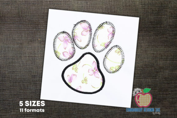 Dog Paw Print Applique Design: A Business Review